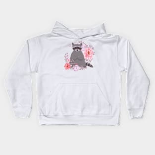 Zen Raccoon Kids Hoodie